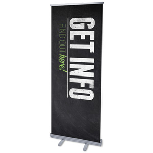 Slate Info 2'7" x 6'7"  Vinyl Banner