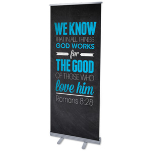 Slate Rom 8:28 2'7" x 6'7"  Vinyl Banner