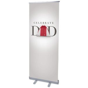 Tent Dad 2'7" x 6'7"  Vinyl Banner