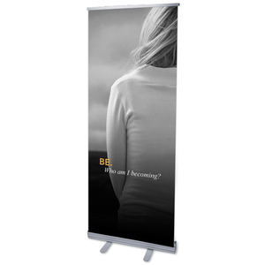 Believe: Be 2'7" x 6'7"  Vinyl Banner