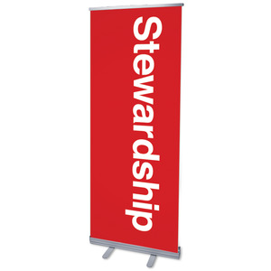 Metro Stewardship 2'7" x 6'7"  Vinyl Banner