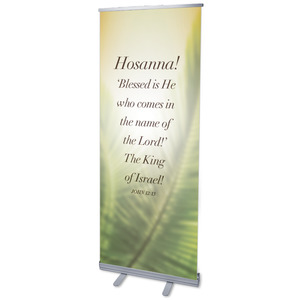 Traditions John 12:13 2'7" x 6'7"  Vinyl Banner