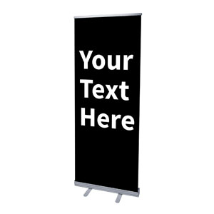 Build Your Design White 2'7" x 6'7"  Vinyl Banner