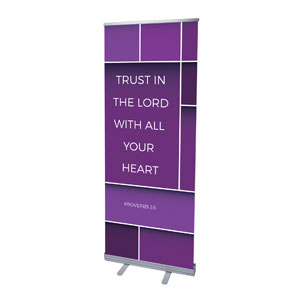 Mid Century Prov 3:5 2'7" x 6'7"  Vinyl Banner