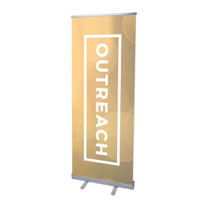 Shimmer Outreach 2'7" x 6'7"  Vinyl Banner