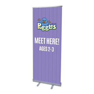 Awana Puggles 2'7" x 6'7"  Vinyl Banner