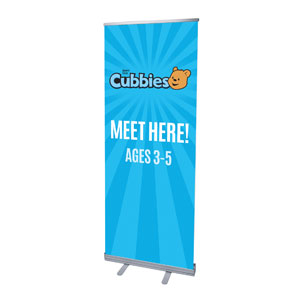 Awana Cubbies 2'7" x 6'7"  Vinyl Banner