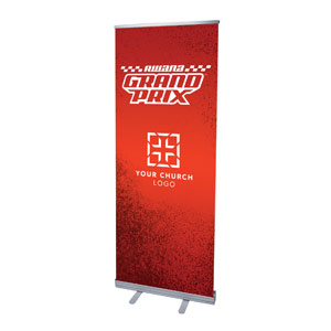 Awana Grand Prix 2'7" x 6'7"  Vinyl Banner