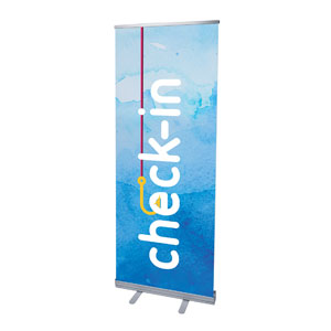 Ocean Buddies Check In 2'7" x 6'7"  Vinyl Banner