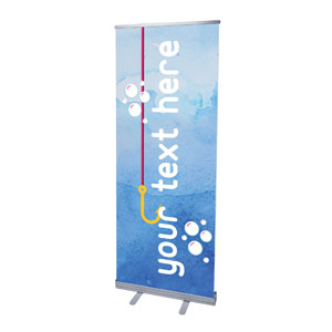 Ocean Buddies Your Text Here 2'7" x 6'7"  Vinyl Banner