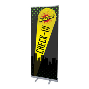 Scripture Squad Check In 2'7" x 6'7"  Vinyl Banner