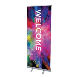 Back to Church Easter Welcome 2'7" x 6'7"  Vinyl Banner