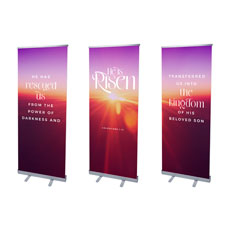 He Is Risen Light Triptych 