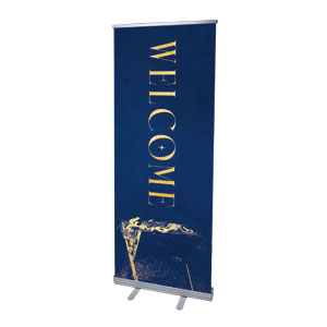 Hope is Here Gold 2'7" x 6'7"  Vinyl Banner