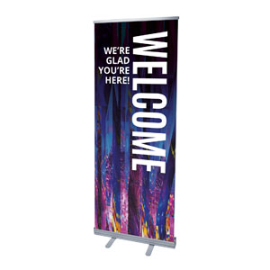 Scatter 2'7" x 6'7"  Vinyl Banner