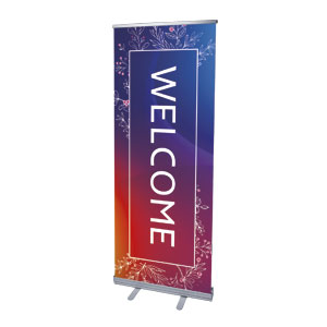 Glow Christmas 2'7" x 6'7"  Vinyl Banner