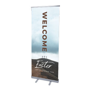 Easter Let It Change You 2'7" x 6'7"  Vinyl Banner