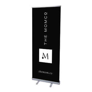 MomCo Ash 2'7" x 6'7"  Vinyl Banner