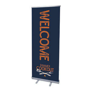 Summer Cookout 2'7" x 6'7"  Vinyl Banner