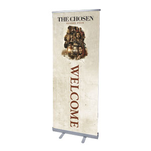 The Chosen Sermon Series 2'7" x 6'7"  Vinyl Banner