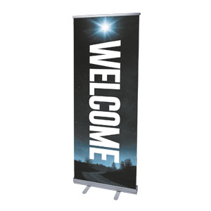 Home for Christmas 2'7" x 6'7"  Vinyl Banner