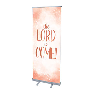 Kidmin Nativity Lord is Come 2'7" x 6'7"  Vinyl Banner