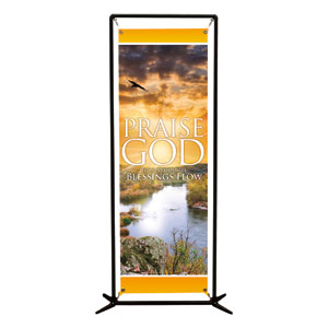 Blessings Flow 2' x 6' Banner