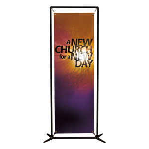 New Church 2' x 6' Banner