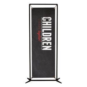 Slate Children 2' x 6' Banner