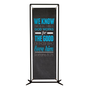 Slate Rom 8:28 2' x 6' Banner