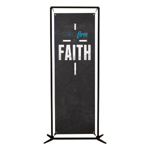 Slate Triptych M 2' x 6' Banner