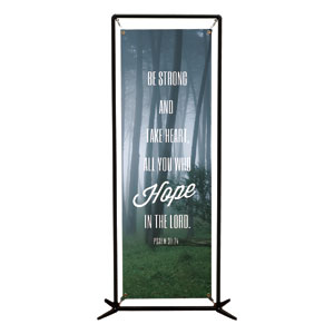 Phrases Psalm 31:24 2' x 6' Banner