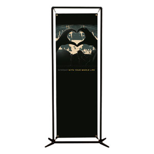 Worshiper Heart 2' x 6' Banner