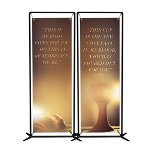 Luke 22 Pair 2' x 6' Banner