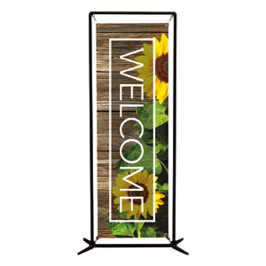 Wooden Slats Summer 2' x 6' Banner