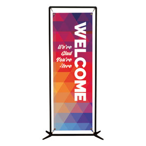 Geometric Bold 2' x 6' Banner