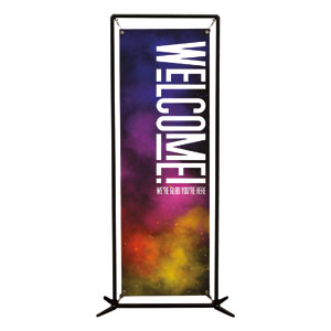 Dark Smoke 2' x 6' Banner