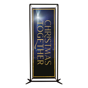 Christmas Together Night 2' x 6' Banner