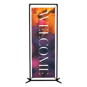 Celebrate Fall Leaves 2' x 6' Banner