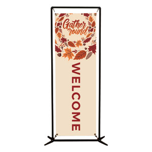 Gather 'Round 2' x 6' Banner