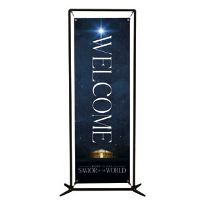 Savior of the World 2' x 6' Banner