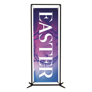 Gradient Crown of Thorns 2' x 6' Banner