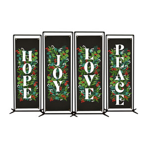 Holly and Ivy Advent Set 2' x 6' Banner