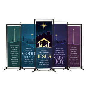 Christmas Story Set 2' x 6' Banner