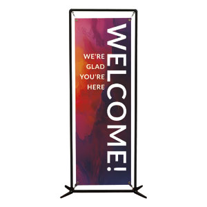 Vibrant Paint 2' x 6' Banner