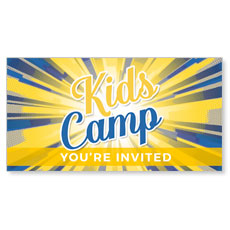 Kids Camp Comic Burst 