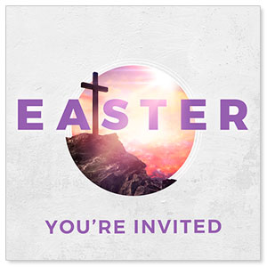 Circle Easter Cross Social Media Ad Packages