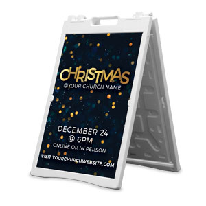 Christmas At Bokeh 2' x 3' Street Sign Banners