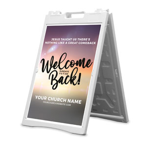 Jesus Comeback 2' x 3' Street Sign Banners