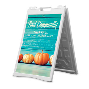 Find Community Pumpkins 2' x 3' Street Sign Banners